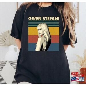 Gwen Stefani Tshirt Shirt Music Shirts Gift Shirt For Friends And Family Unisex
